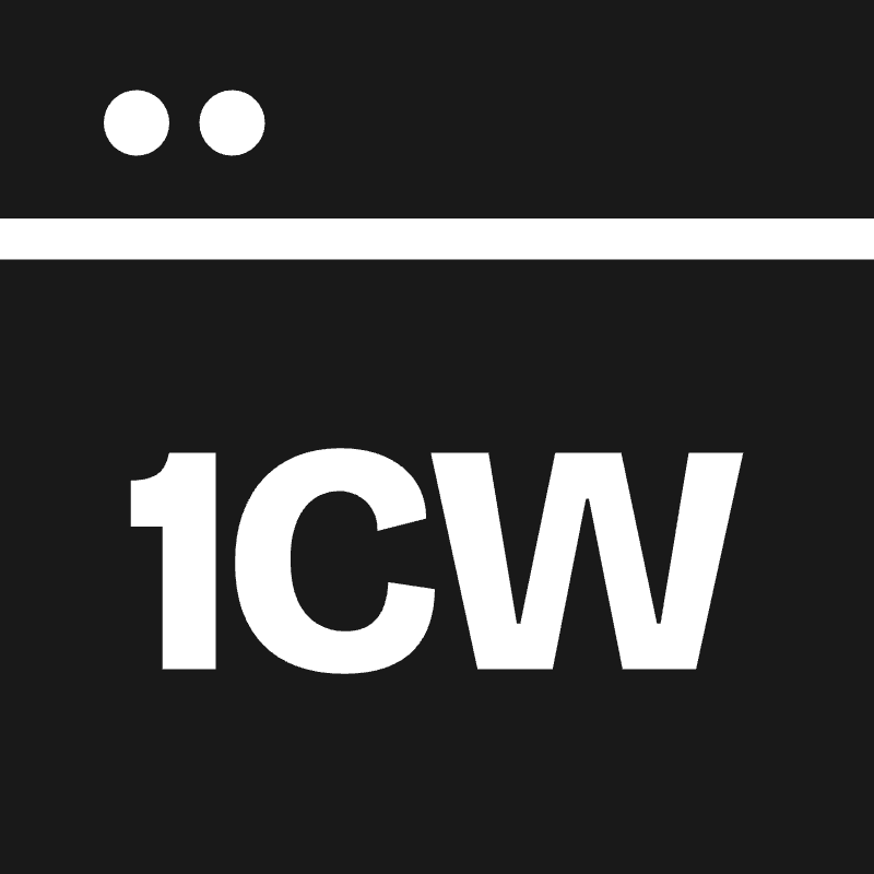 Logo de 1clickwebsite