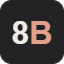 Logo de 8B