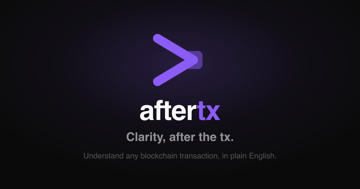 Logo de aftertx