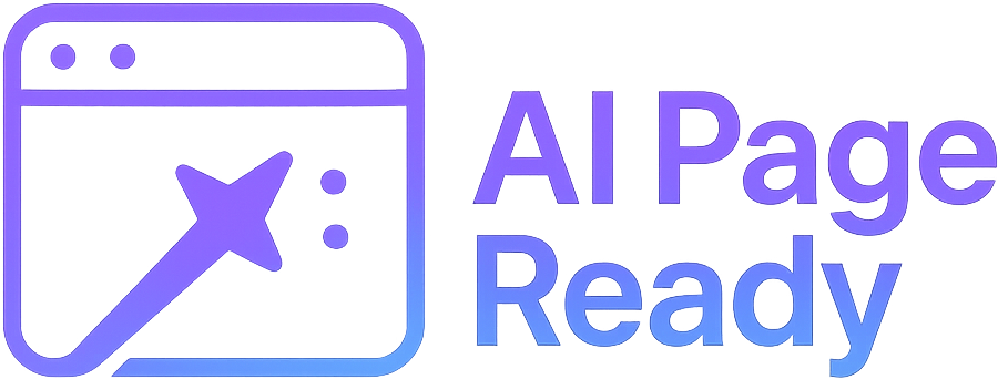 Логотип AI Page Ready