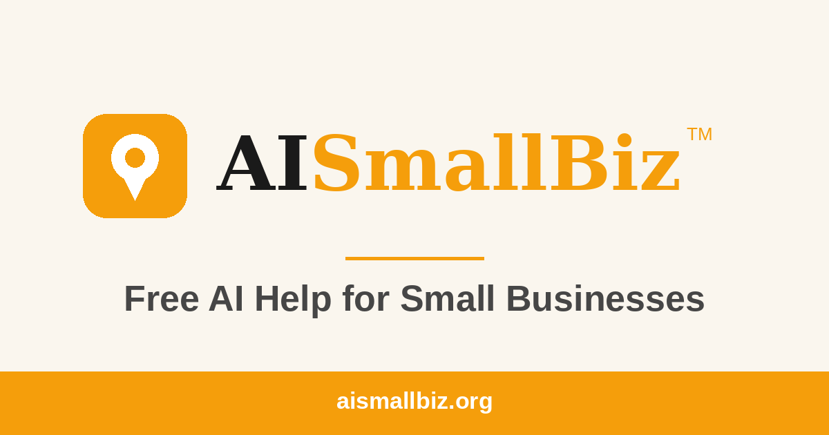 Logo de Free teaching of AI etc for SMB's