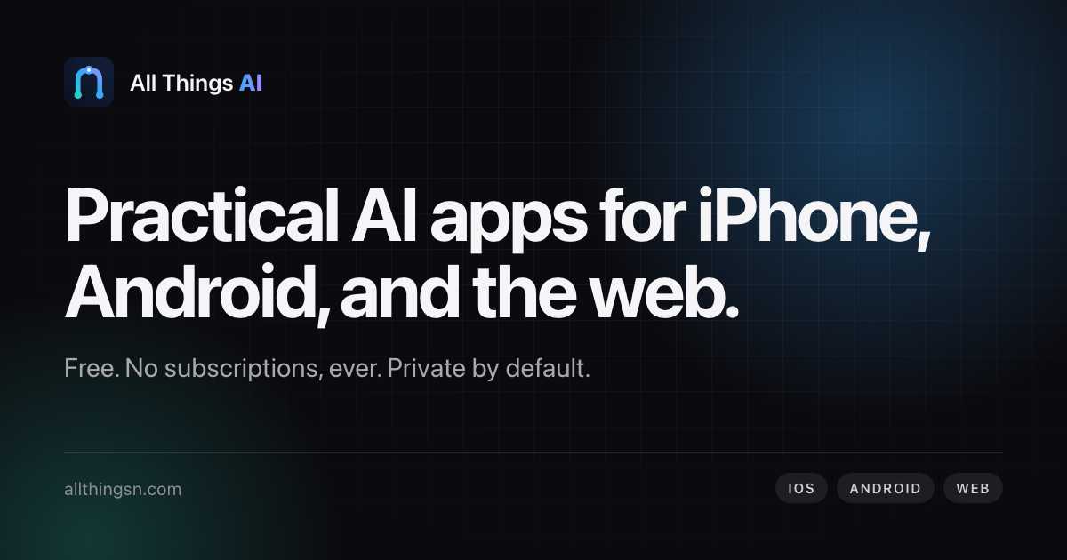 Logo de All Things AI, Inc