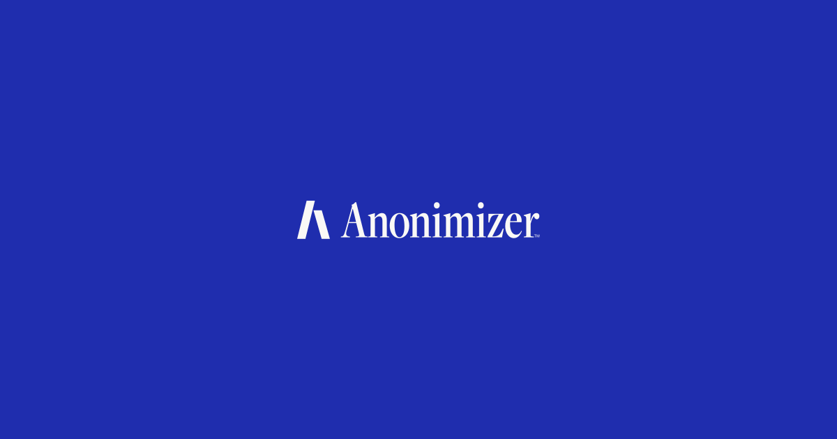 Logo de Anonimizer