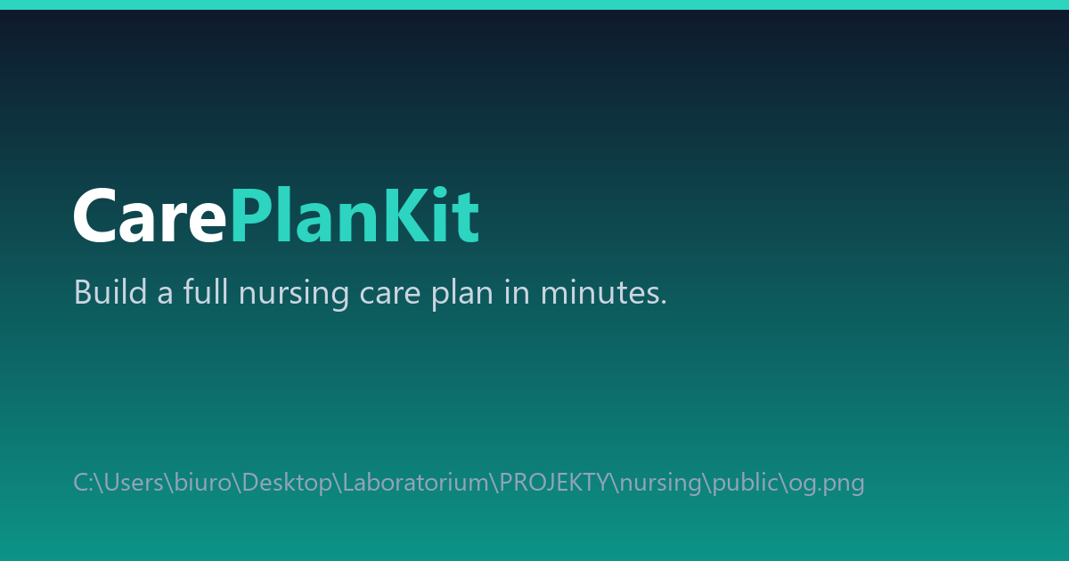 Logo de CarePlanKit