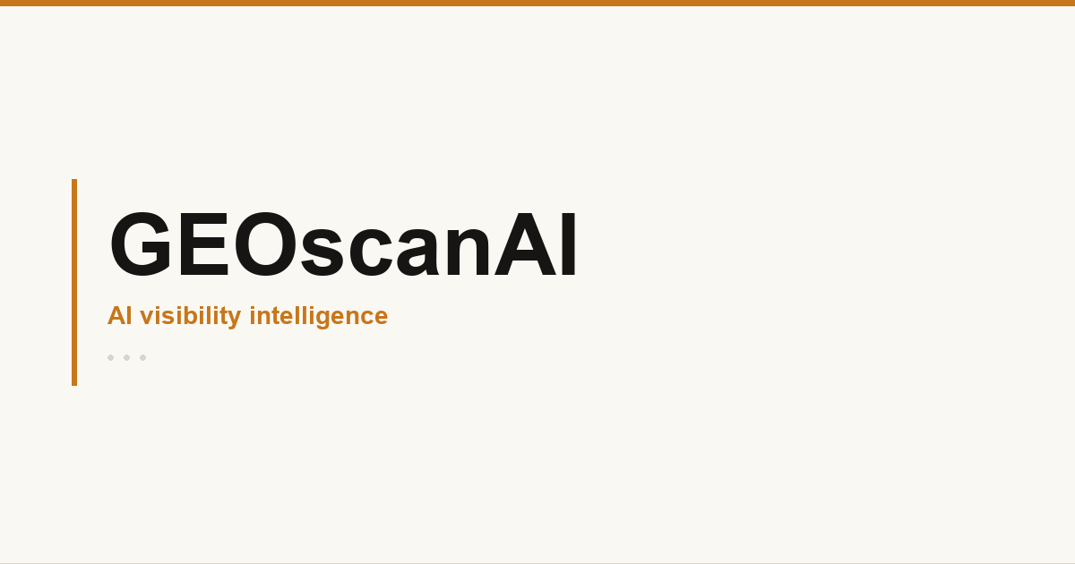 Logo de GEOscanAI