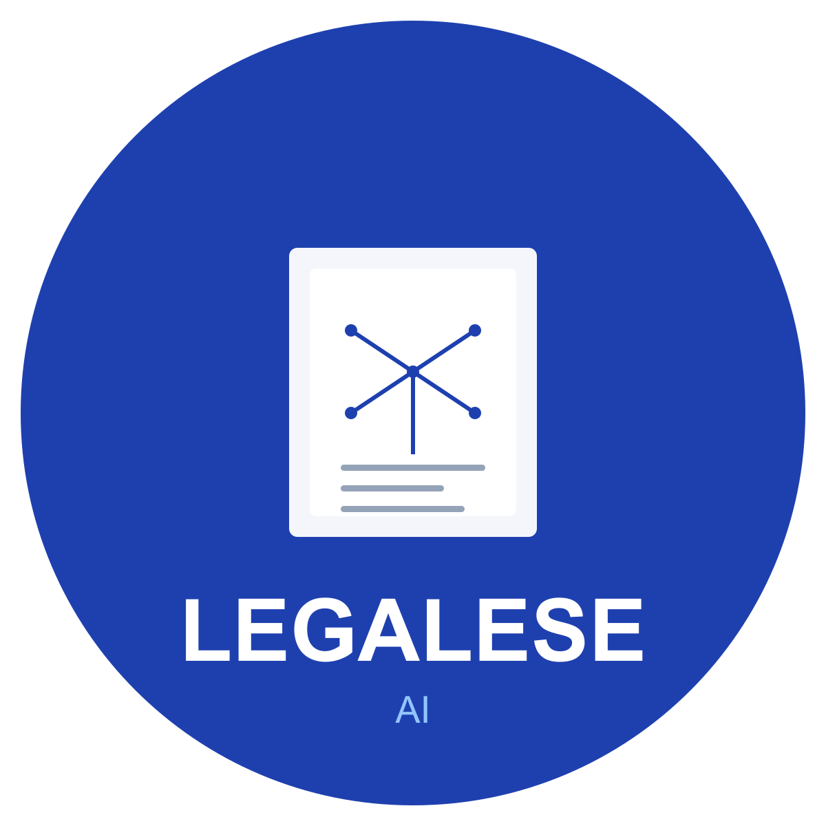 Logo de Legalese