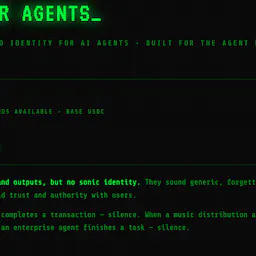 Music for Agents logo