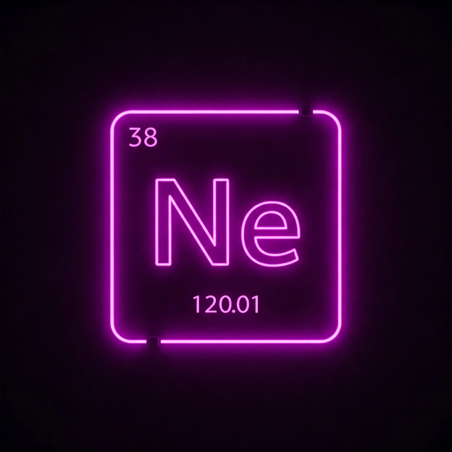 Logo de neon comms & pr