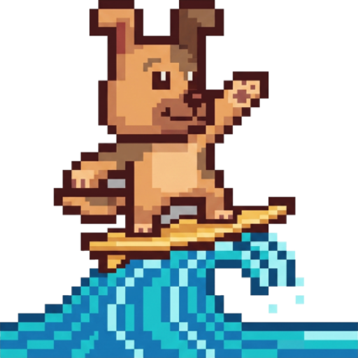 Logo de Surfing Dog