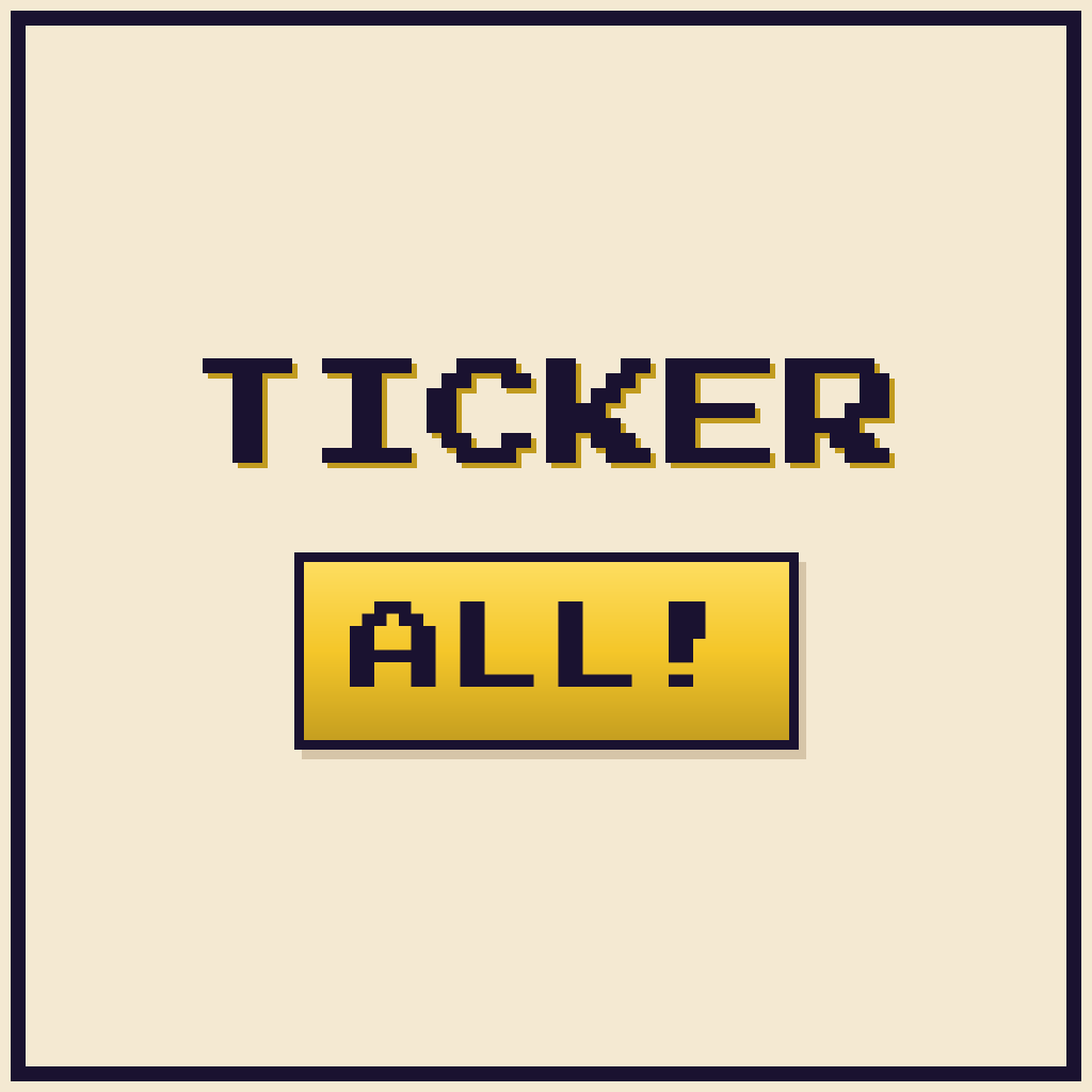 Logo de Ticker All!