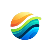 网络弧线 logo