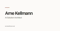 Logo de Arne Kellmann