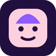 Logo de Square Face Icon Generato