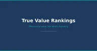 True Value Rankings logo